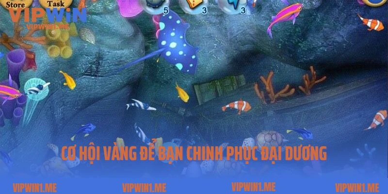 Bắn cá Vipwin - cơ hội vàng để bạn chinh phục đại dương